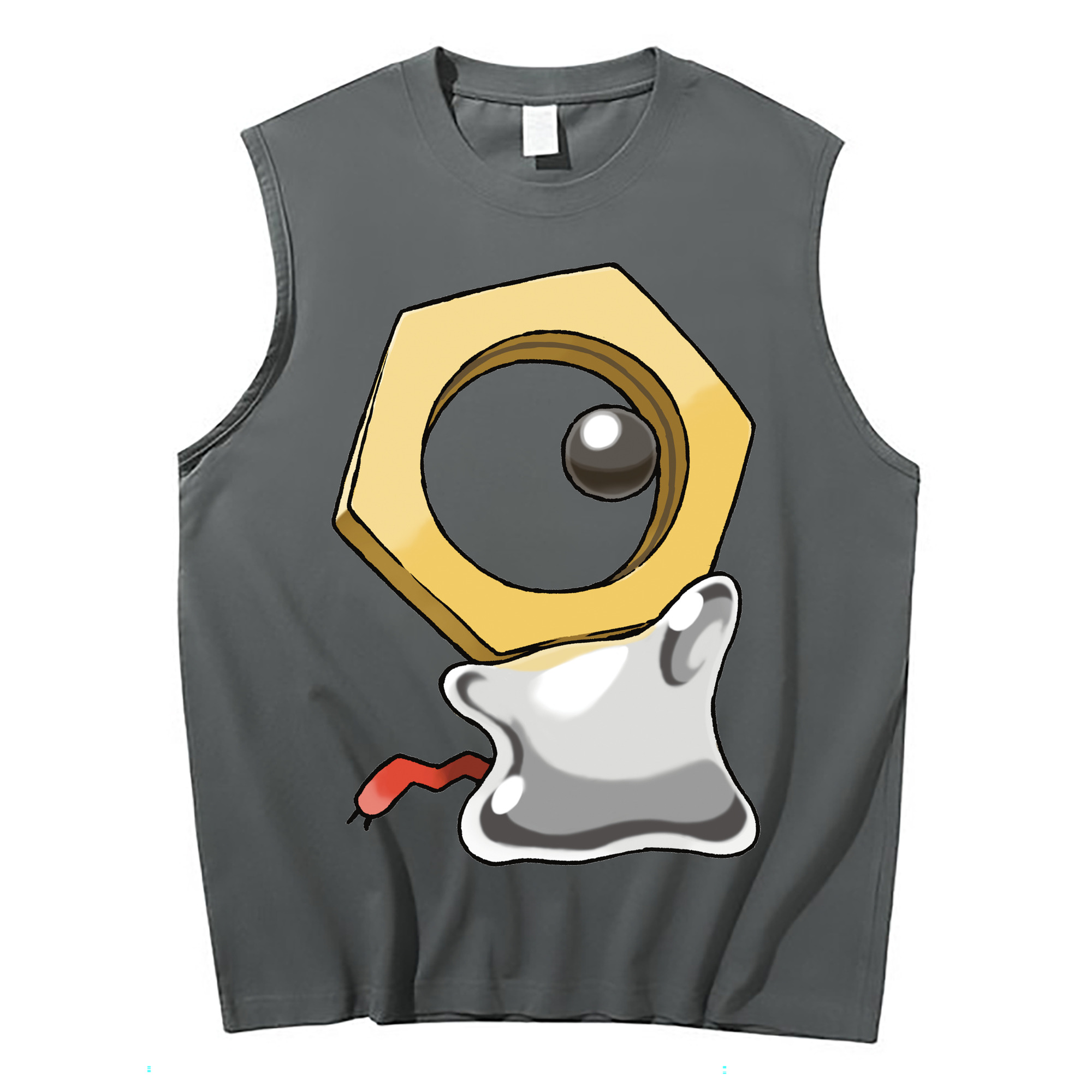 （画像用） ポケットモンスター Pokémon コットン100％タンクトップ（フロントプリント）